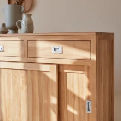 Coffee Tek - Buffet En Teck Massif 180 Cm 12 Coffee Tek - Buffet En Teck Massif 180 Cm -Homezia Soldes Boutique 1200 1200 buffet en teck massif coffee tek 180 cm 5