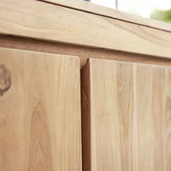 Eden - Buffet En Teck Massif 210 Cm -Homezia Soldes Boutique 1200 1200 buffet en teck massif eden 210 cm 4