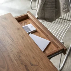 Temis - Bureau En Acacia -Homezia Soldes Boutique 1200 1200 bureau en acacia temis 5