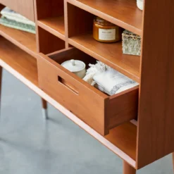 Magda 50's - Bureau En Acajou Massif -Homezia Soldes Boutique 1200 1200 bureau en acajou magda 50s 6