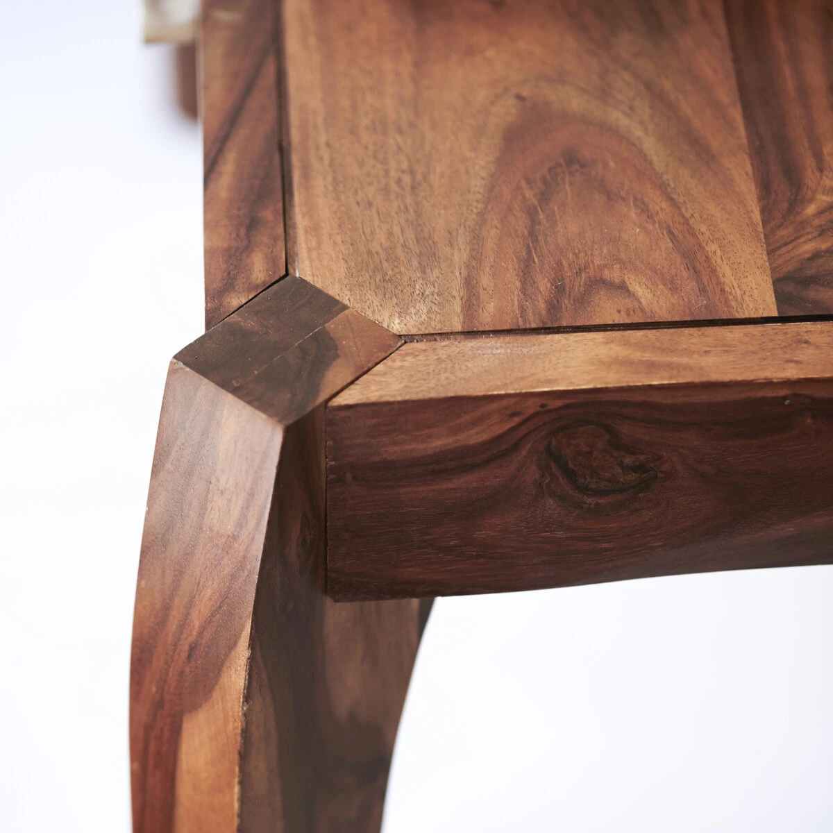 Luna - Bureau En Palissandre Massif 8 Luna - Bureau En Palissandre Massif – Image 8