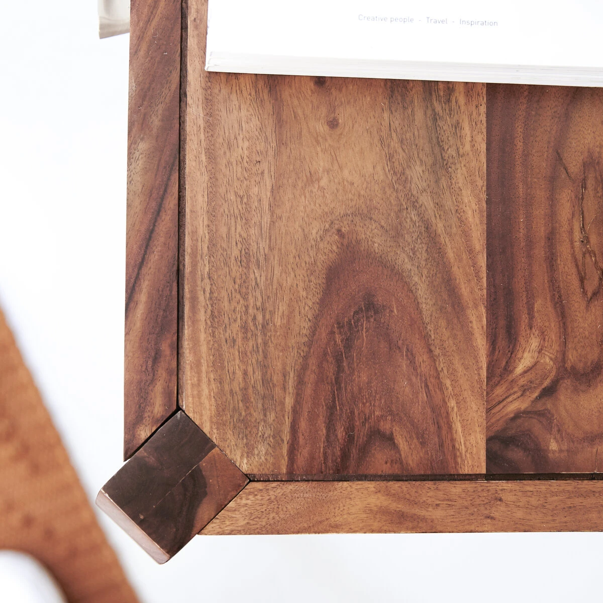 Luna - Bureau En Palissandre Massif 9 Luna - Bureau En Palissandre Massif – Image 9