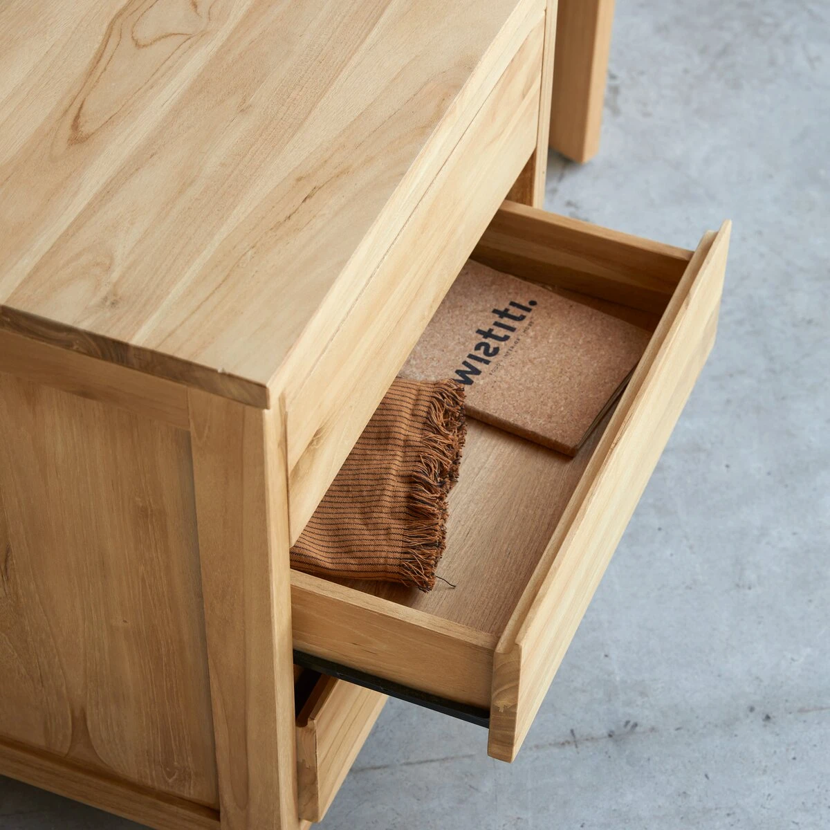 Eden - Bureau En Teck Massif 2 Eden - Bureau En Teck Massif – Image 2