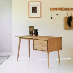 Kort - Bureau En Teck Massif -Homezia Soldes Boutique 1200 1200 bureau en teck massif kort 3