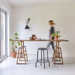 Trestle - Bureau En Teck Massif Recyclé