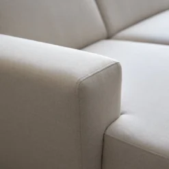 Lars - Canapé D'angle Gauche En Tissu écru 300 X 150 Cm, 5 Places -Homezia Soldes Boutique 1200 1200 canape d angle gauche en tissu ecru 150 cm lars 5