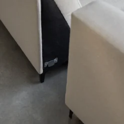 Lars - Canapé D'angle Gauche En Tissu écru 295 X 185 Cm, 5 Places -Homezia Soldes Boutique 1200 1200 canape d angle gauche en tissu ecru 185 cm lars 7