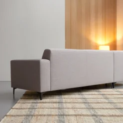 Lars - Canapé D'angle Gauche En Tissu Gris 300 X 150 Cm, 5 Places -Homezia Soldes Boutique 1200 1200 canape d angle gauche en tissu gris 150 cm lars 2