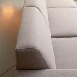 Lars - Canapé D'angle Gauche En Tissu Gris 300 X 150 Cm, 5 Places -Homezia Soldes Boutique 1200 1200 canape d angle gauche en tissu gris 150 cm lars 4