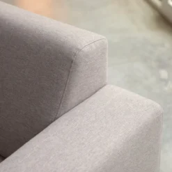 Lars - Canapé D'angle Gauche En Tissu Gris 295 X 185 Cm, 5 Places -Homezia Soldes Boutique 1200 1200 canape d angle gauche en tissu gris 185 cm lars 2