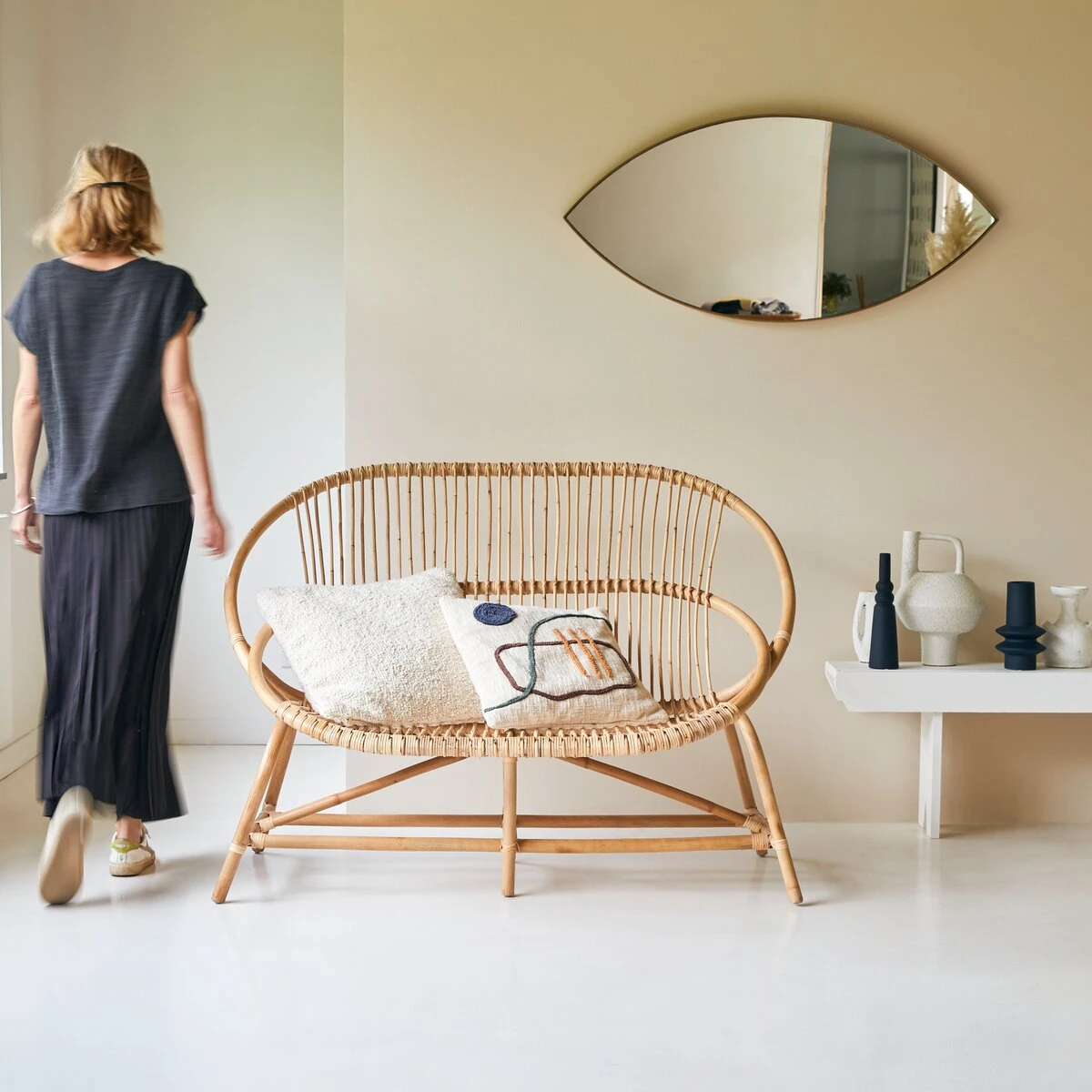 Leontie - Canapé En Rotin 1 Leontie - Canapé En Rotin