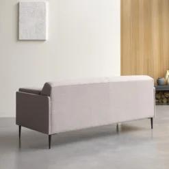 Finn - Canapé En Tissu Gris 3 Places -Homezia Soldes Boutique 1200 1200 canape en tissu 3 places gris finn 8