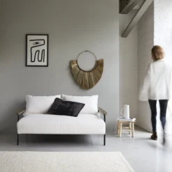 Alix - Canapé En Tissu, 2 Places