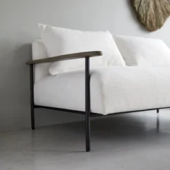 Alix - Canapé En Tissu, 2 Places -Homezia Soldes Boutique 1200 1200 canape en tissu alix 6