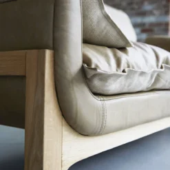 Woodnest - Canapé En Chêne Massif Et Cuir Cheyenne 2 Places -Homezia Soldes Boutique 1200 1200 canape woodnest en chene massif et cuir cheyenne 2 places 13