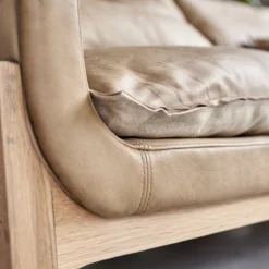 Woodnest - Canapé En Chêne Massif Et Cuir Cheyenne 3 Places -Homezia Soldes Boutique 1200 1200 canape woodnest en chene massif et cuir cheyenne 3 places 6