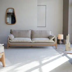 Woodnest - Canapé En Chêne Massif Et Tissu Linen 3 Places 15 Woodnest - Canapé En Chêne Massif Et Tissu Linen 3 Places -Homezia Soldes Boutique 1200 1200 canape woodnest en chene massif et tissu linen 3 places 6