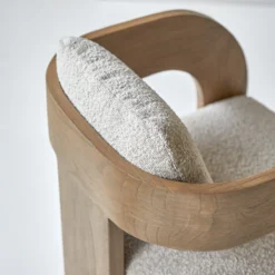 Boti - Chaise En Mindi Massif Et Tissu écru -Homezia Soldes Boutique 1200 1200 chaise boti en mindi massif et tissu ecru 4