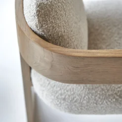 Boti - Chaise En Mindi Massif Et Tissu écru -Homezia Soldes Boutique 1200 1200 chaise boti en mindi massif et tissu ecru 5