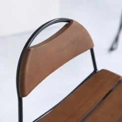 Molly - Chaise De Bar En Frêne Massif Et Métal -Homezia Soldes Boutique 1200 1200 chaise de bar en frene massif et metal molly 2