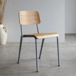 Mio - Chaise En Frêne Et Métal Grey -Homezia Soldes Boutique 1200 1200 chaise en frene et metal mio grey 3