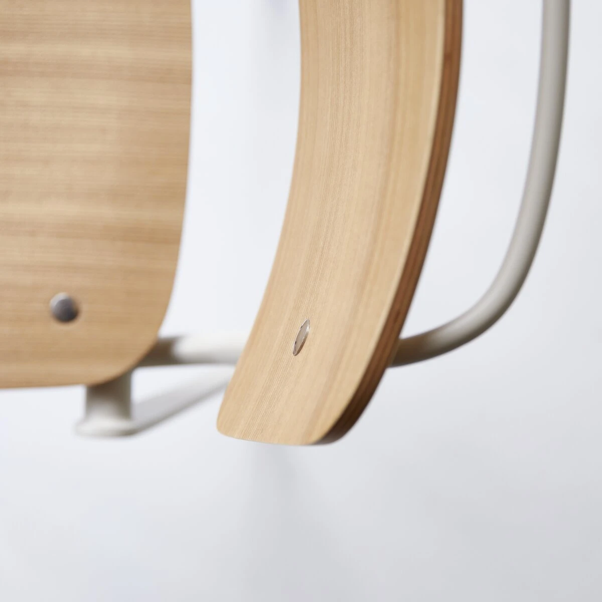 Mio - Chaise En Frêne Et Métal White 5 Mio - Chaise En Frêne Et Métal White – Image 5