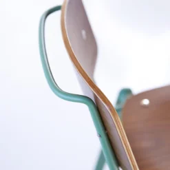 Mio - Chaise En Noyer Et Métal Lichen -Homezia Soldes Boutique 1200 1200 chaise en noyer et metal mio lichen 4