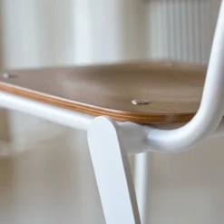 Mio - Chaise En Noyer Et Métal White -Homezia Soldes Boutique 1200 1200 chaise en noyer et metal mio white 5