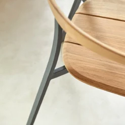 Arco - Chaise En Teck Massif Et Aluminium -Homezia Soldes Boutique 1200 1200 chaise en teck massif et aluminium arco 6