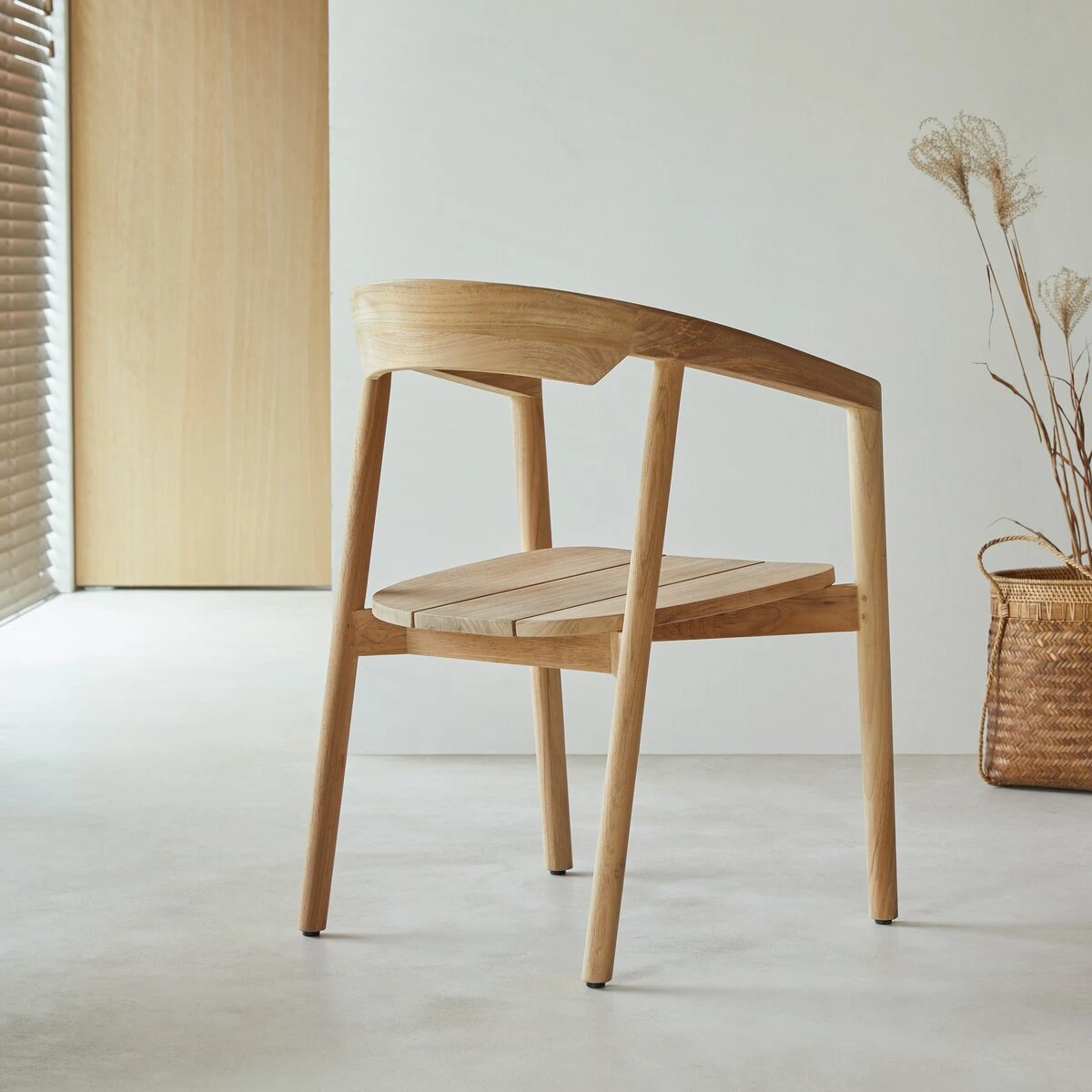 Francia - Chaise En Teck Massif 6 Francia - Chaise En Teck Massif – Image 6