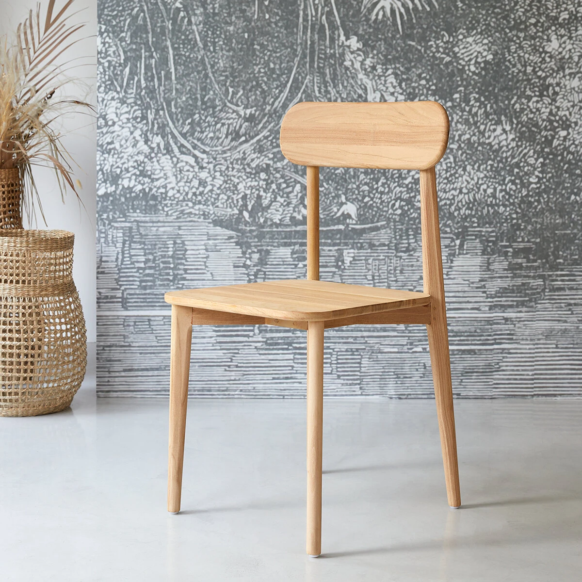 Jonàk - Chaise En Teck Massif 2 Jonàk - Chaise En Teck Massif – Image 2