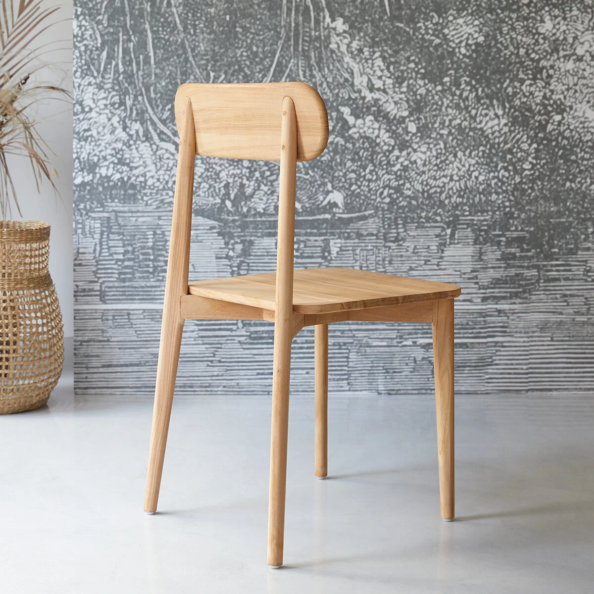 Jonàk - Chaise En Teck Massif 4 Jonàk - Chaise En Teck Massif – Image 4