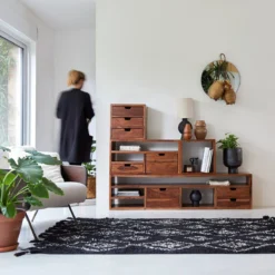 Kwarto - Chevet En Palissandre Massif 3 Tiroirs -Homezia Soldes Boutique 1200 1200 chevet en palissandre massif kwarto 3 tiroirs 4