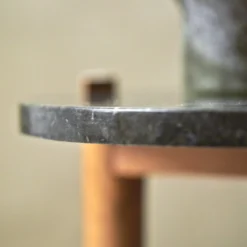 Nestor - Chevet En Teck Et Marbre Black -Homezia Soldes Boutique 1200 1200 chevet en teck et marbre nestor black 5