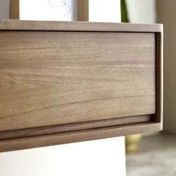 Circa - Chevet En Teck Massif Recyclé 1 Tiroir -Homezia Soldes Boutique 1200 1200 chevet en teck massif circa 1 tiroir 2