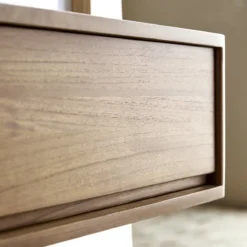 Circa - Chevet En Teck Massif Recyclé 1 Tiroir -Homezia Soldes Boutique 1200 1200 chevet en teck massif circa 1 tiroir 6