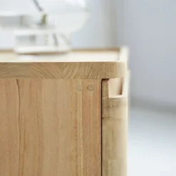 Nino - Chevet En Teck Massif -Homezia Soldes Boutique 1200 1200 chevet en teck massif nino 2