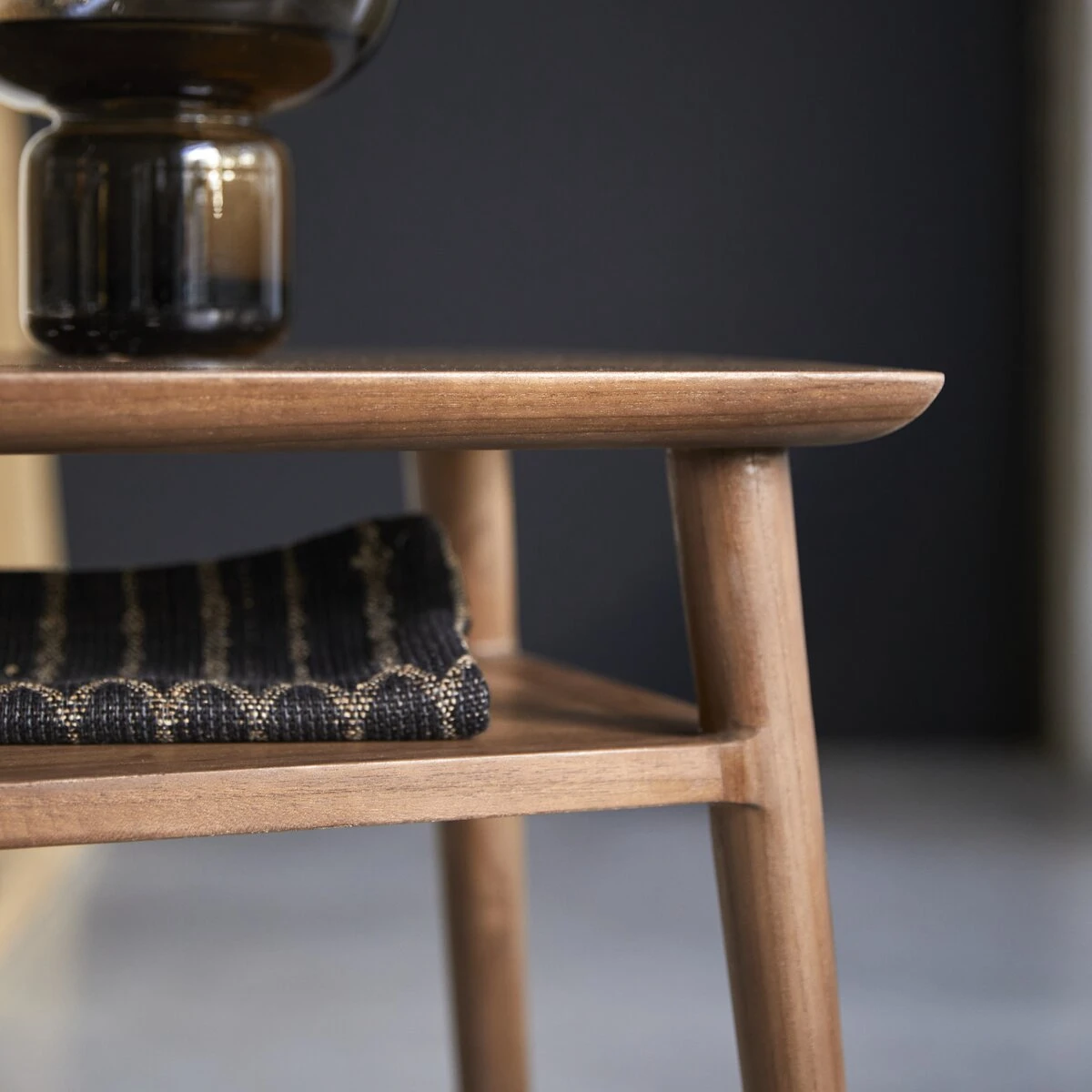 Vintage - Chevet En Teck Massif Recyclé 2 Vintage - Chevet En Teck Massif Recyclé – Image 2