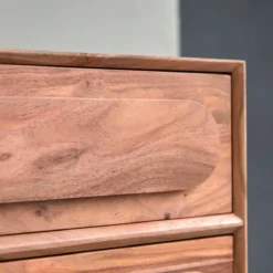 Olga - Chiffonnier De Rangement En Acacia Massif -Homezia Soldes Boutique 1200 1200 chiffonnier de rangement en acacia massif olga 5