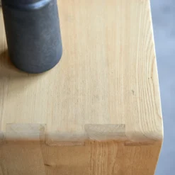 Luis - Colonne Basse En Orme Massif Et Cannage -Homezia Soldes Boutique 1200 1200 colonne basse en orme massif et cannage luis 2