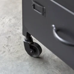 Industriel - Colonne De Salle De Bain En Manguier Et Métal -Homezia Soldes Boutique 1200 1200 colonne de salle de bain en manguier et metal industriel 4