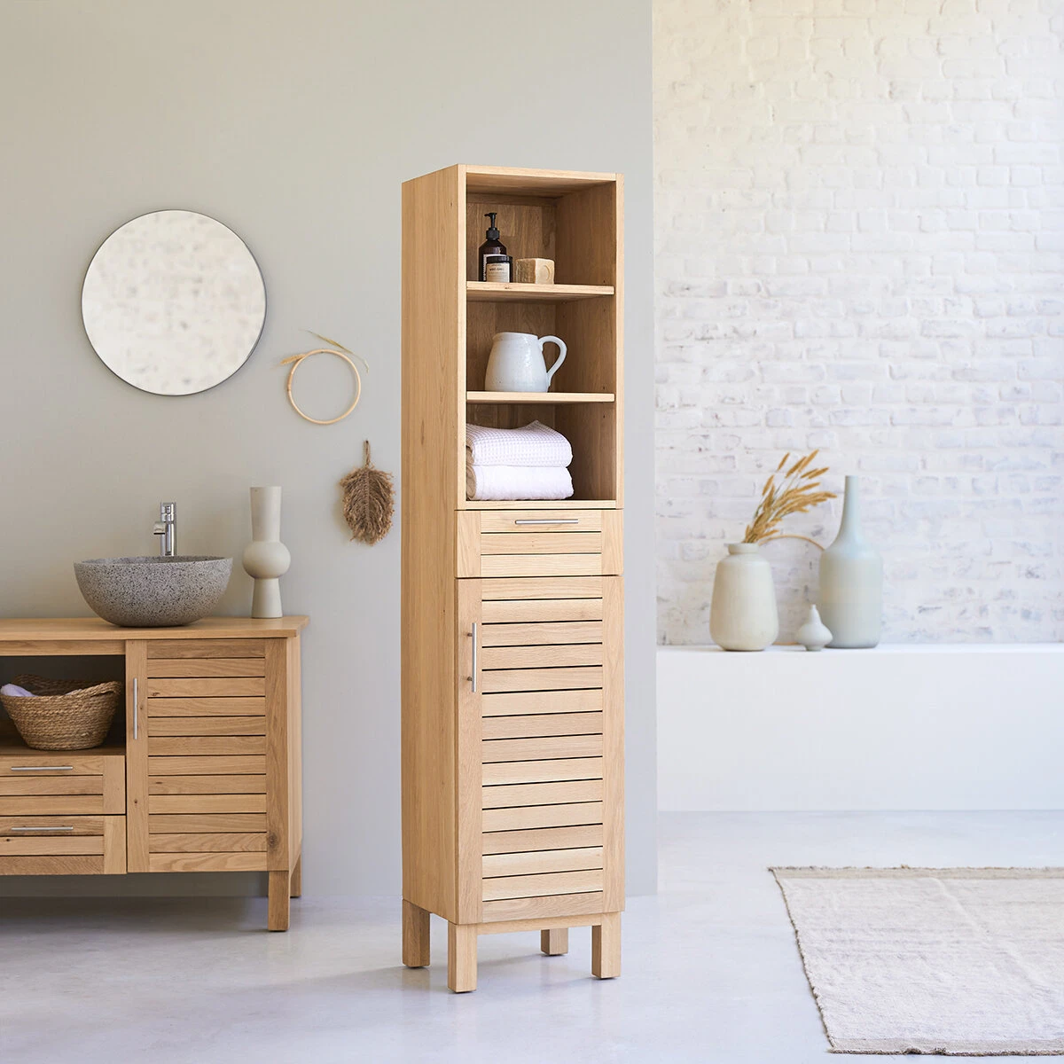 Soho - Colonne En Chêne Massif 4 Soho - Colonne En Chêne Massif – Image 4