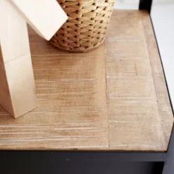 Industriel - Colonne En Manguier Et Métal 9 Industriel - Colonne En Manguier Et Métal -Homezia Soldes Boutique 1200 1200 colonne en manguier et metal industriel 2