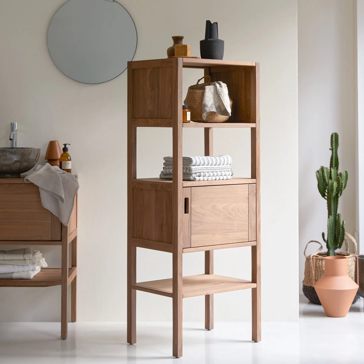 Arty - Colonne En Noyer Massif 4 Arty - Colonne En Noyer Massif – Image 4