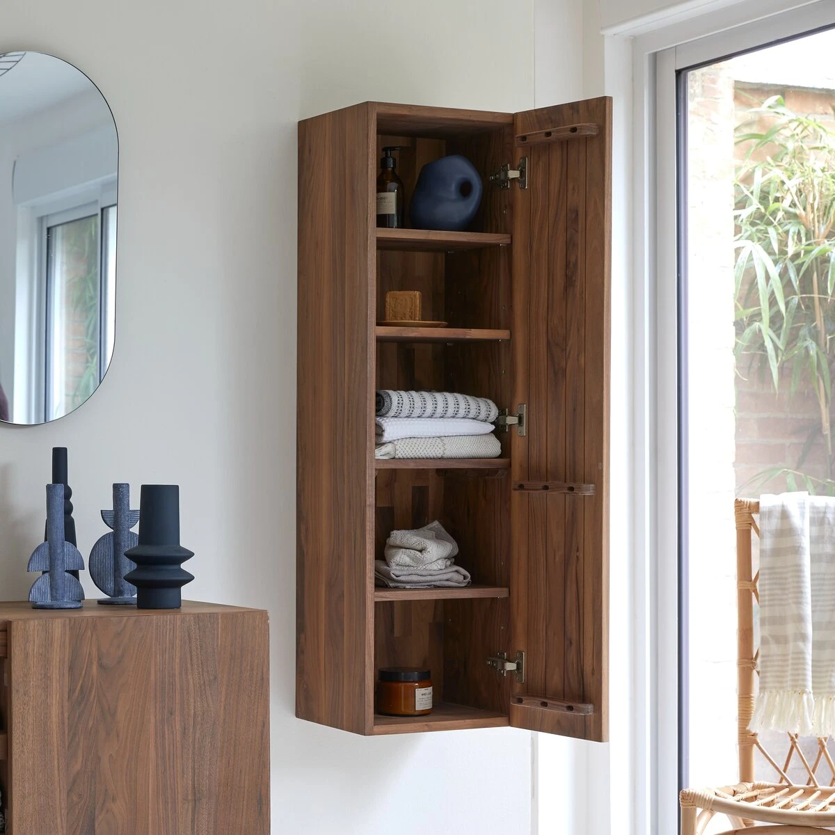 Typo - Colonne En Noyer Massif 2 Typo - Colonne En Noyer Massif – Image 2