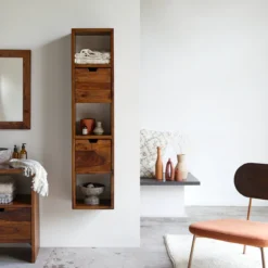 Kwarto - Colonne En Palissandre Massif