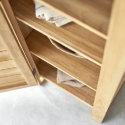 Minimalys - Colonne Simple En Teck Massif 11 Minimalys - Colonne Simple En Teck Massif -Homezia Soldes Boutique 1200 1200 colonne simple en teck massif minimalys 5