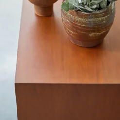 Magda 50's - Commode Basse En Acajou Massif 7 Magda 50's - Commode Basse En Acajou Massif -Homezia Soldes Boutique 1200 1200 commode basse en acajou magda 50s 2