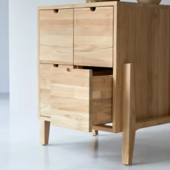 Homezia Soldes Boutique -Homezia Soldes Boutique 1200 1200 commode de rangement en teck massif lubin 1