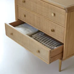 Come - Commode En Chêne Massif Et Cannage -Homezia Soldes Boutique 1200 1200 commode en chene massif et cannage come 2